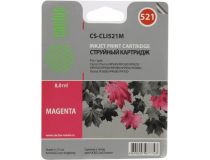 Картридж Cactus CS-CLI521M для Canon PIXMA MP540/550/620/630/640/980/990, MX860, PIXMA iP3600/4600/4700