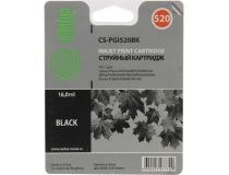 Картридж Cactus CS-PGI520BK для Canon PIXMA MP540/550/620/630/640/980/990, MX860, PIXMA iP3600/4600/4700