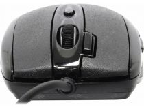 A4Tech Mini Optical Mouse X-710MK-Black  (RTL) USB 7btn+Roll, уменьшенная