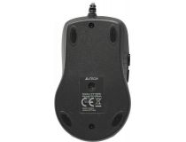 A4Tech Mini Optical Mouse X-710MK-Black  (RTL) USB 7btn+Roll, уменьшенная
