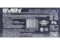 Аккумулятор SVEN SV7-12/SV1270 (12V,7Ah)
