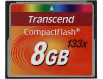 Transcend TS8GCF133  CompactFlash Card 8Gb 133x