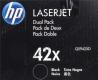 Картридж HP Q5942XD (№42X) Dual Pack BLACK для HP LJ 4250/4350 серии (повышенной ёмкости)