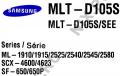 Тонер-картридж Samsung MLT-D105S для Samsung ML-1910/1915/2525/2580, SCX-4600/4623, SF-650/650P