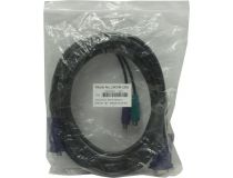 D-Link DKVM-CB5 B1A Кабель для KVM переключателей (PS/2+PS/2+VGA15M, 4.5м)