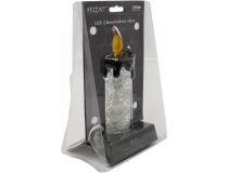 Orient CL1303 Свеча светодиодная с подсвечником Черепушки USB