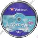DVD-RW Disc Verbatim  4.7Gb 4x  уп. 10 шт  на шпинделе 43552 
