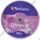 DVD+R Disc Verbatim  4.7Gb 16x  уп. 25 шт на шпинделе 43500 