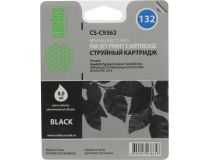 Картридж Cactus CS-C9362 (№132) Black для HP D5443/4163/O6215/P2573/C3183(восстановлен из б/у)