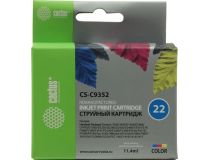 Картридж Cactus CS-C9352 (№22) Color для HP D3920/3940/1360/1460/1470/1560/2330/2430(восстановлен из б/у)