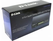 D-Link DGS-1008P ,E1A Switch 8port (8UTP 1000Mbps, PoE)