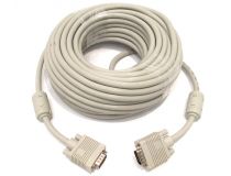 Кабель монитор - SVGA card (15M -15M) 20м 2 фильтра