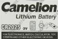 Camelion CR2025-5 (Li, 3V)  уп. 5 шт 