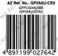 GP Ultra 24AU-2CR2 (LR03) Size AAA, щелочной (alkaline)  уп. 2 шт 