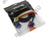 VCOM VVG6460-1.8м Кабель удлинительный монитор - SVGA card (15M -15F) 1.8м 2 фильтра