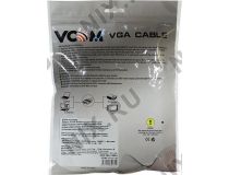 VCOM VVG6460-1.8м Кабель удлинительный монитор - SVGA card (15M -15F) 1.8м 2 фильтра