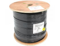 Кабель UTP 4 пары кат.5e  катушка 305м NeoMax NM10041 для внешней прокладки, с тросом