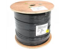 Кабель UTP 4 пары кат.5e  катушка 305м NeoMax NM10041 для внешней прокладки, с тросом