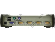 ATEN CS84U(-A) 4-Port PS/2-USB KVM Switch(клавиатура USB илиPS/2+мышь USB или PS/2+VGA15pin)(+4 кабеля)