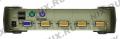 ATEN CS84U(-A) 4-Port PS/2-USB KVM Switch(клавиатура USB илиPS/2+мышь USB или PS/2+VGA15pin)(+4 кабеля)
