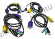 ATEN CS84U(-A) 4-Port PS/2-USB KVM Switch(клавиатура USB илиPS/2+мышь USB или PS/2+VGA15pin)(+4 кабеля)