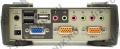 ATEN CS1732B 2-Port USB2.0 KVMP Switch w/OSD (клавиатураUSBилиPS/2+мышьUSBилиPS/2+VGA15pin+Audio+Mic)(+2 кабеля)