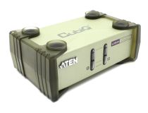 ATEN CS82U(-A) 2-Port PS/2-USB KVM Switch(клавиатура USB или PS/2+мышь USB или PS/2+VGA15pin)(+2 кабеля)