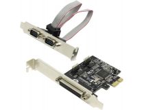 Orient XWT-PE2S1P(V2) (RTL) PCI-Ex1, 2xCOM9M + 1xLPT25F