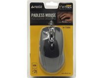 A4Tech V-Track Mouse N-708X(-1) Glossy Grey  (RTL) USB 6btn+Roll