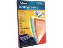 Fellowes 53772 Обложка для переплёта (Red PVC, A4, 200мкм, уп. 100шт)