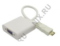 Кабель-адаптер miniHDMI -- VGA(15F)