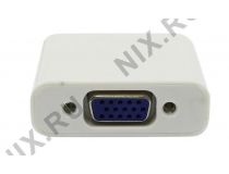 Кабель-адаптер miniHDMI -- VGA(15F)