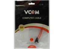 VCOM VHC7666 SerialATA Cable 45см for Low profile Г-образный коннектор