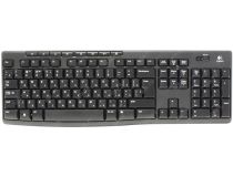 Клавиатура Logitech Wireless Keyboard K270 USB 104КЛ+8КЛ М/Мед, беспроводная 920-003757/003058/0 