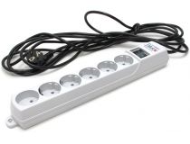 Сетевой фильтр ZIS Pilot-S 5м  (6 розеток) 014 