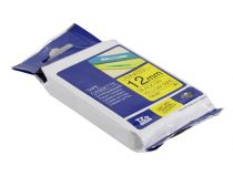 Brother TZe-631 ламинированная лента для печати этикеток (ширина 12мм, 8м, чёрный на жёлтом)