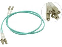 Patch cord ВО, LC-LC, Duplex, MM 50/125 OM3 1м