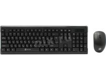 OKLICK Wireless Keyboard & Optical Mouse 230M (Кл-ра Ergo, М/Мед, USB,FM+Мышь 3кн, Roll, USB, FM) 412900 