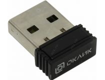 OKLICK Wireless Keyboard & Optical Mouse 230M (Кл-ра Ergo, М/Мед, USB,FM+Мышь 3кн, Roll, USB, FM) 412900 