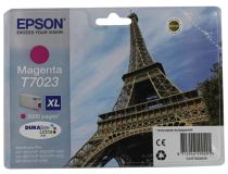 Картридж T7023 C13T70234010 Magenta для Epson WorkForce Pro WP-4015/4025/4095/4515/4525/4535/4545(повыш.ёмкости)