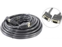 Кабель удлинительный монитор - SVGA card (15M -15F) 15м  1 фильтр