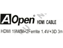 AOpen ACG511D-3м Кабель HDMI to HDMI (19M -19M) 3м 2 фильтра ver1.4