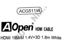 AOpen ACG511W-1.8м Кабель HDMI to HDMI (19M -19M) 1.8м ver1.4