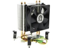 TITAN TTC-NC65TX(RB) Cooler (3пин, 775/1155/1366/754-AM2/AM4/FM1, 17.5-25.8дБ,1500-2200об/мин, Al+тепл.трубки)