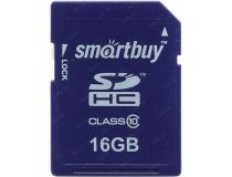 SmartBuy SB16GBSDHCCL10 SDHC Memory Card 16Gb Class10