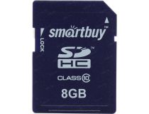 SmartBuy SB8GBSDHCCL10 SDHC Memory Card 8Gb Class10