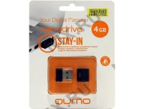 Qumo Nanodrive QM4GUD-NANO-B USB2.0 Flash Drive 4Gb (RTL)