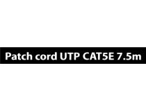 Patch Cord UTP кат.5e 7.5м, серый