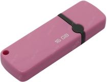 Qumo Optiva QM16GUD-OP2-Pink USB2.0 Flash Drive 16Gb (RTL)