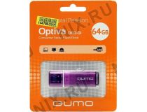 Qumo Optiva QM64GUD-OP1-Violet USB2.0 Flash Drive 64Gb (RTL)